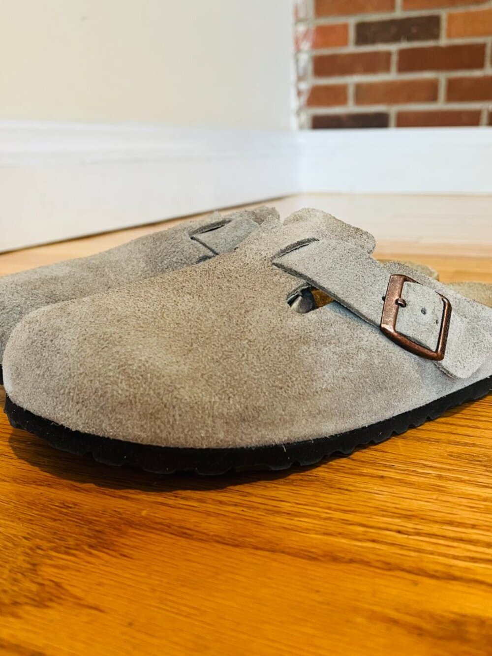 Birkenstock Boston Soft Footbed Suede Leather 41 - Picture 5 of 16